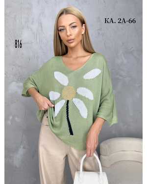 КОФТА ТКАНЬ 60% COTTON, 30% WOOL, 10% VISCOSE