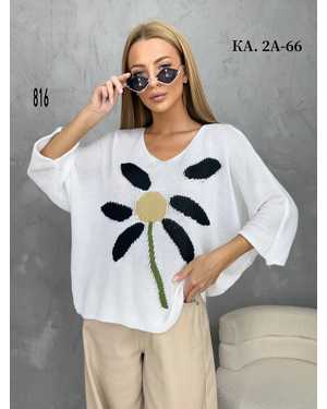 КОФТА ТКАНЬ 60% COTTON, 30% WOOL, 10% VISCOSE