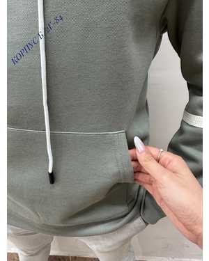ТОЛСТОВКА ТКАНЬ 38% COTTON, 62% POLYESTER