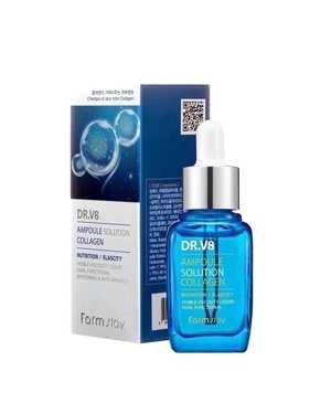 Ампульная сыворотка Farmstay DR.V8 Ampoule Solution Collagen 30мл