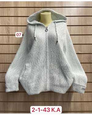 СВИТЕР ТКАНЬ 48%САSHMERA, 29%WOOL, 18%COTTON, 5%ELASTANE
