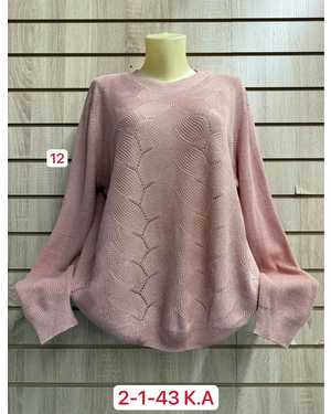 СВИТЕР ТКАНЬ 45% COTTON, 35% CASHMERE, 10% ANGORA, 10% ELASTANE