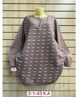 ТУНИКА ТКАНЬ 15% COTTON, 52% CASHMERE, 28% WOOL