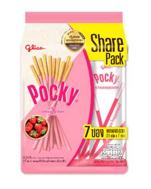 Шоколадные палочки: Pocky Таиланд В упаковке 7шт по 21г
