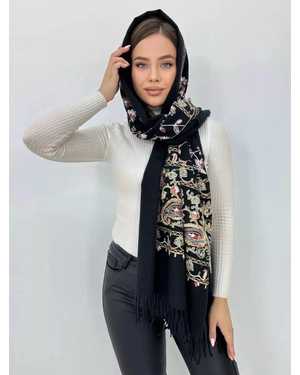 ПАЛАНТИН СОСТАВ: 100% CASHMERE РАЗМЕР: 75*180 CM
