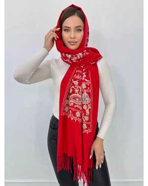 ПАЛАНТИН СОСТАВ: 100% CASHMERE РАЗМЕР: 75*180 CM