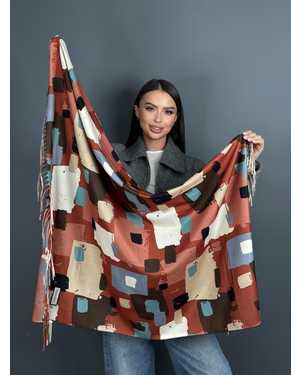 ПЛАТОК СОСТАВ: 100% CASHMERE РАЗМЕР: 110*110CM