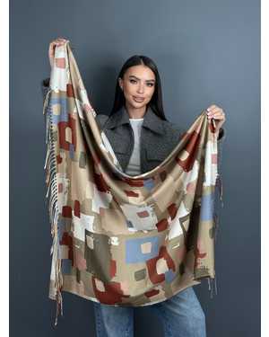 ПЛАТОК СОСТАВ: 100% CASHMERE РАЗМЕР: 110*110CM