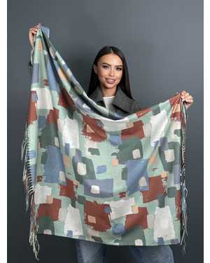 ПЛАТОК СОСТАВ: 100% CASHMERE РАЗМЕР: 110*110CM