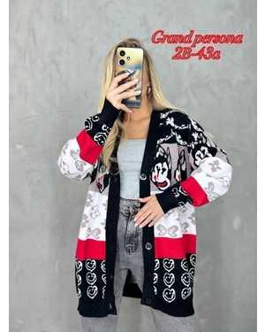 Женский кардиган. Длина 85 см