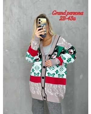 Женский кардиган. Длина 85 см