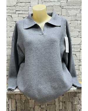 СВИТЕР ТКАНЬ 48% CASHMERE, 29% WOOL, 18% COTTON, 5% ELASTANE