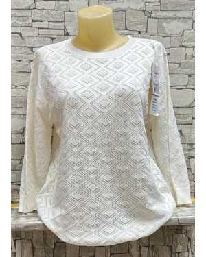 СВИТЕР ТКАНЬ 65% COTTON, 35% POLYESTER