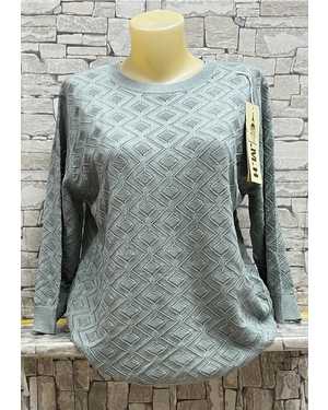 СВИТЕР ТКАНЬ 65% COTTON, 35% POLYESTER