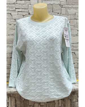 СВИТЕР ТКАНЬ 65% COTTON, 35% POLYESTER