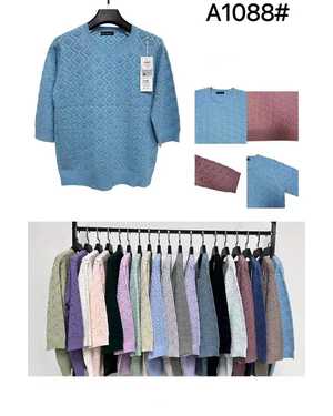 СВИТЕР ТКАНЬ 65% COTTON, 35% POLYESTER