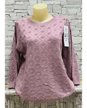 СВИТЕР ТКАНЬ 65% COTTON, 35% POLYESTER