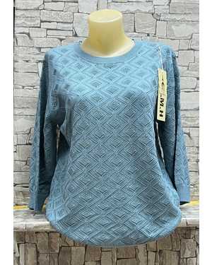 СВИТЕР ТКАНЬ 65% COTTON, 35% POLYESTER