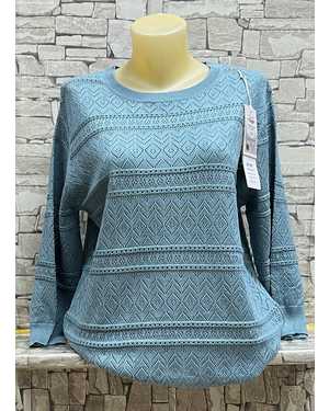 СВИТЕР ТКАНЬ 65% COTTON, 35% POLYESTER
