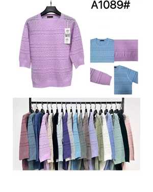 СВИТЕР ТКАНЬ 65% COTTON, 35% POLYESTER