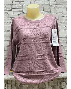 СВИТЕР ТКАНЬ 65% COTTON, 35% POLYESTER