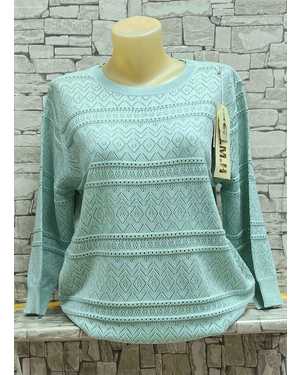 СВИТЕР ТКАНЬ 65% COTTON, 35% POLYESTER