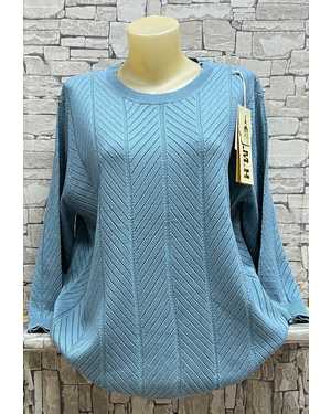 СВИТЕР ТКАНЬ 65% COTTON, 35% POLYESTER