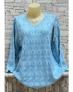 СВИТЕР ТКАНЬ 65% COTTON, 35% POLYESTER