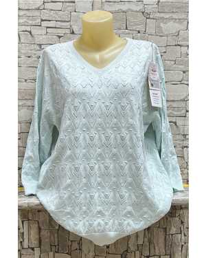 СВИТЕР ТКАНЬ 65% COTTON, 35% POLYESTER
