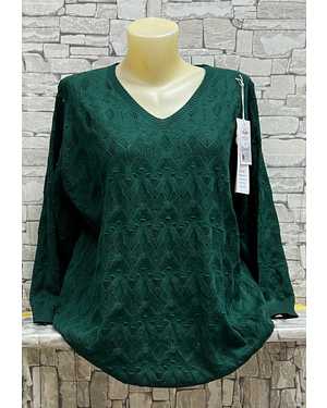 СВИТЕР ТКАНЬ 65% COTTON, 35% POLYESTER