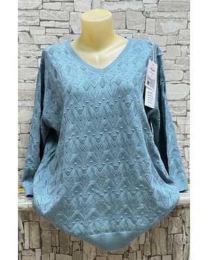 СВИТЕР ТКАНЬ 65% COTTON, 35% POLYESTER