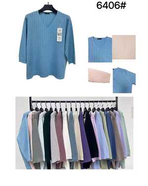 СВИТЕР ТКАНЬ 65% COTTON, 35% POLYESTER
