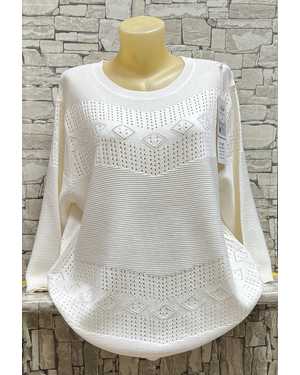 СВИТЕР ТКАНЬ 65% COTTON, 35% POLYESTER