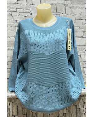 СВИТЕР ТКАНЬ 65% COTTON, 35% POLYESTER