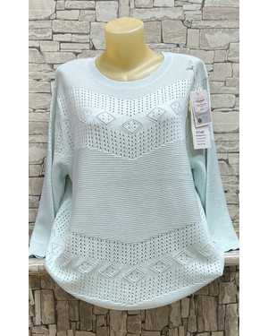 СВИТЕР ТКАНЬ 65% COTTON, 35% POLYESTER