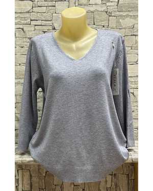 КОФТА ТКАНЬ 45% COTTON, 40% CASHMERE, 15% ELASTANE
