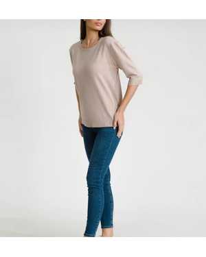 КОФТА ТКАНЬ 45% COTTON, 40% CASHMERE, 15% ELASTANE