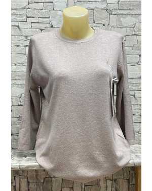 КОФТА ТКАНЬ 45% COTTON, 40% CASHMERE, 15% ELASTANE