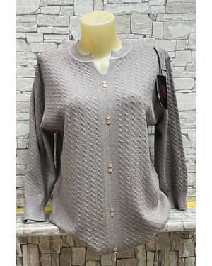КОФТА ТКАНЬ 70% COTTON, 20% CASHMERE, 10% ELASTANE