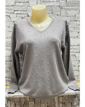 КОФТА ТКАНЬ 70% COTTON, 20% CASHMERE, 10% ELASTANE