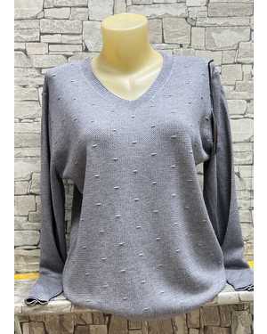 КОФТА ТКАНЬ 70% COTTON, 20% CASHMERE, 10% ELASTANE