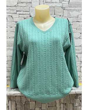 КОФТА ТКАНЬ 70% COTTON, 20% CASHMERE, 10% ELASTANE