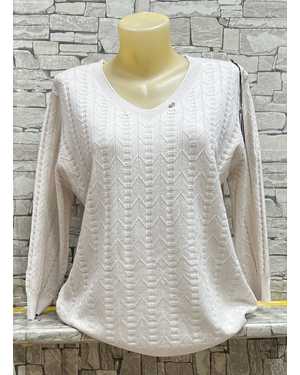 КОФТА ТКАНЬ 70% COTTON, 20% CASHMERE, 10% ELASTANE