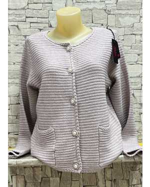 КАРДИГАН ТКАНЬ 70% COTTON, 20% CASHMERE, 10% ELASTANE