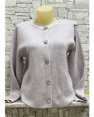 КАРДИГАН ТКАНЬ 70% COTTON, 20% CASHMERE, 10% ELASTANE