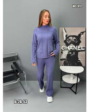 ЖЕНСКИЙ КОСТЮМ ДВОЙКА ТКАНЬ 70% WOOL ; 30% POLYESTER