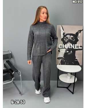ЖЕНСКИЙ КОСТЮМ ДВОЙКА ТКАНЬ 70% WOOL ; 30% POLYESTER