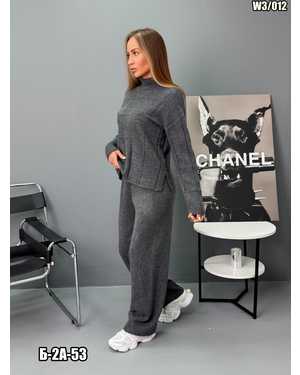 ЖЕНСКИЙ КОСТЮМ ДВОЙКА ТКАНЬ 70% WOOL ; 30% POLYESTER