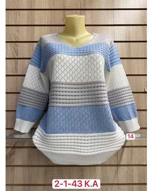СВИТЕР ТКАНЬ 65% COTTON, 35% POLYESTER
