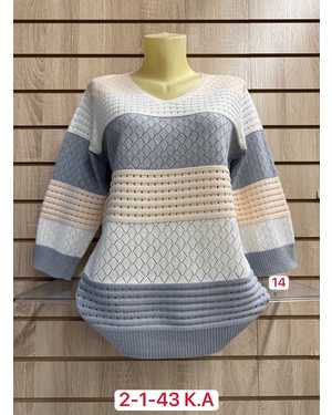 СВИТЕР ТКАНЬ 65% COTTON, 35% POLYESTER